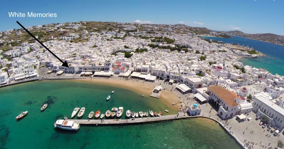 White Memories, Seafront Luxury Apartment Mykonos Mykonos Town Exterior foto