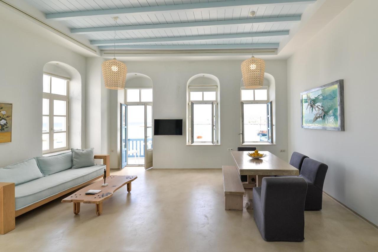 White Memories, Seafront Luxury Apartment Mykonos Mykonos Town Exterior foto